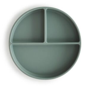 Plato Compartimentos Silicona Cambridge Blue