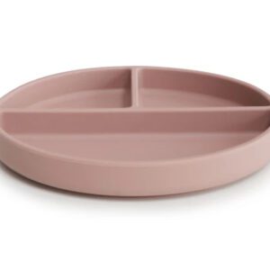 Plato Compartimentos Silicona Blush