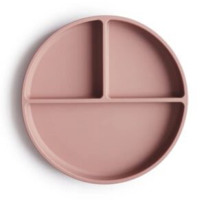 Plato Compartimentos Silicona Blush