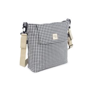 Bolsa Canastilla I LOVE VICHY Negro