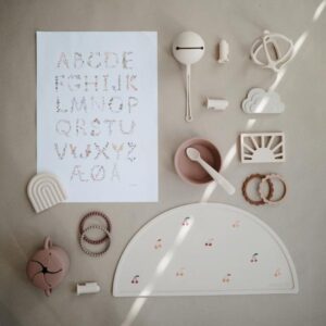 Póster Mushie Grande Alfabeto Floral