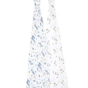 Muselinas Algodón Orgánico Outdoors Pack de 2