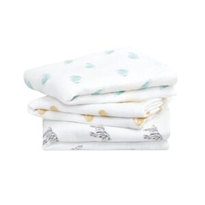 Pack 3 Paños de Muselina Animal Kingdom