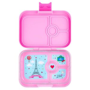 Caja Almuerzo Yumbox Panino Pink Bandeja Paris Je T’aime