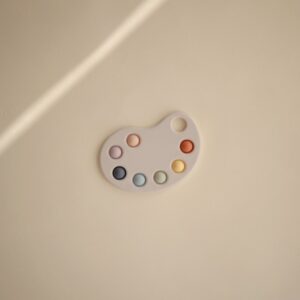 Mordedor pop it paint palette Mushie multicolor