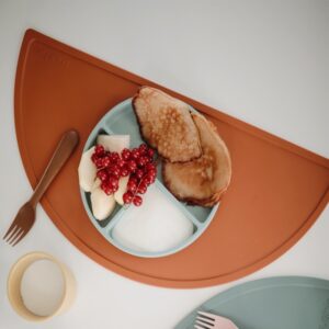 Mantel Individual Silicona Mushie Clay