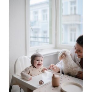 Mantel Individual Silicona Mushie Butterflies