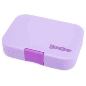 Caja Almuerzo Yumbox Panino Purple Bandeja Paris Je T’aime