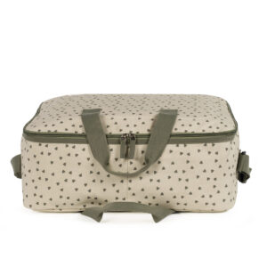 Maleta Corazones Poppy Musgo Walking Mum