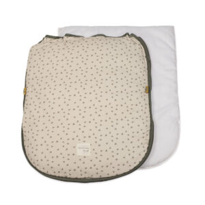 Saco Silla Entretiempo Corazones Poppy Musgo Walking Mum