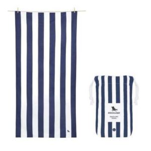 Toalla Dock & Bay Cabana Navy L