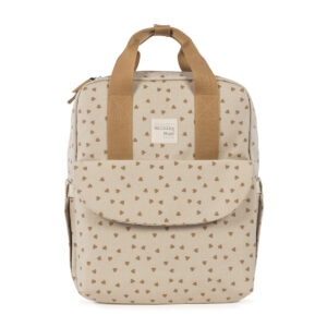 Mochila Corazones Poppy Canela Walking Mum