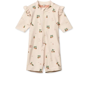 Mono de baño estampado Amel Melocotón / Concha de Mar