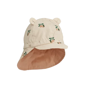 Sombrero reversible para el sol Peach Seashell / Toscana pálida