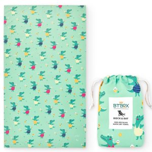 Toalla Playa Large Microfibra Cocodrilo