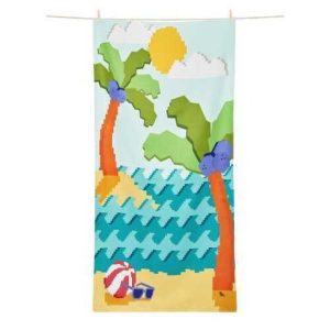 TOALLA DOCK & BAY KIDS BUILD A BEACH – L (1.60×0.90)